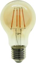 LED Filament A19 4W E27 Amber dimbaar ( set 3 )