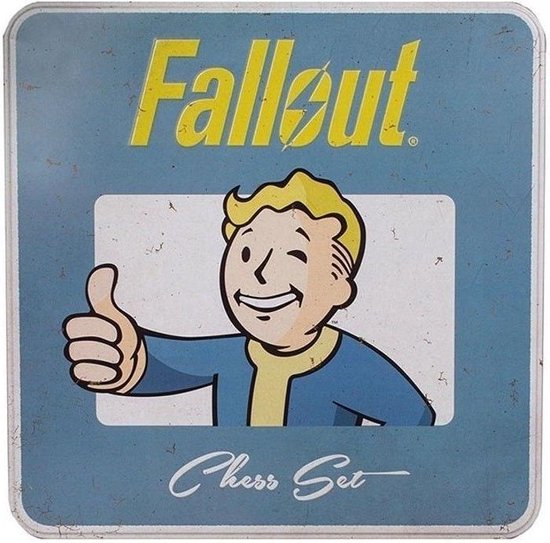 Thumbnail van een extra afbeelding van het spel Fallout Chess Set BORDSPELLEN