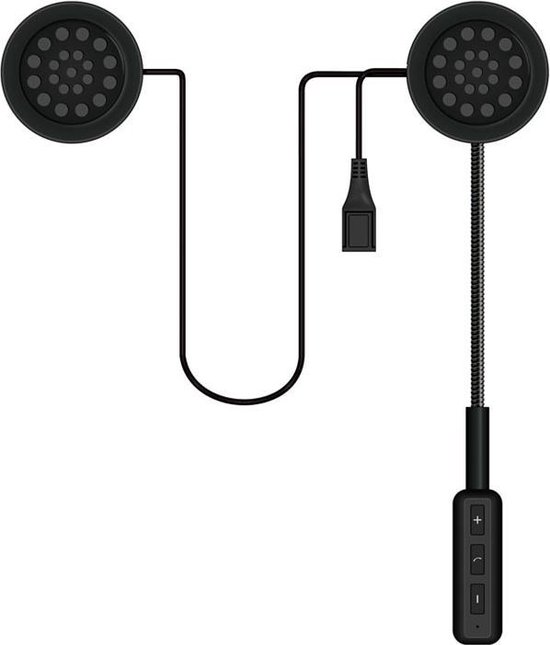 Investeren inkomen voorstel Draadloze Bluetooth Headset Motorhelm Oortelefoon Hoofdtelefoon Luidspreker  Handsfree... | bol.com