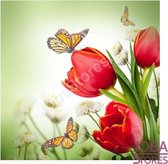 Diamond Painting "JobaStores®" Tulpen 20x20cm