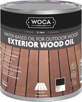 WOCA Exterior Wood Oil ZWART - 750 ml