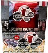 Premium Popcorn maker – Machine - Popper – Siliconen – Magnetron & vaatwasser geschikt – Hittebestendig