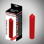 Power escorts - BR148 - Kinky Candle Red - low temperature kaars - BDSM Kaars - 20 cm