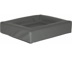 Topmast Loungebed Hondenkussen Leatherlook Antraciet 60 x 50 cm