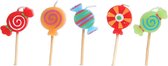 Kids Mini Kaars Candy 7cm (set van 60)