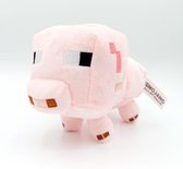 Minecraft Pig Pluche Knuffel - Varken - ca 20cm