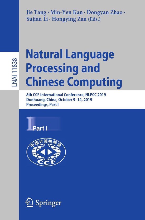 Springer Nature Proceedings Computer Science 1 - Natural Lan ... - cover