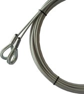 Hefkabel 4 mm met grote puntkous