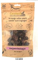 Carniwell Konijnenvleeshapjes 100 gram