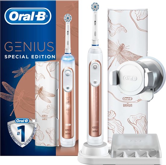 steen prioriteit Medisch Oral-B Genius - Special Edition Roségoud - Elektrische Tandenborstel |  bol.com