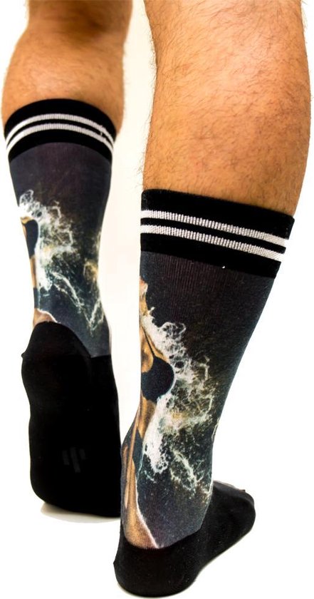 Sock My Feet - Sock My Splash - Herensok - Katoen - geprinte sok