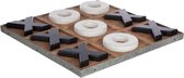 Boter kaas en eieren groot 35 x 35 cm hout en ijzer