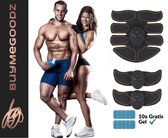 Elektrische buiktrainer Pro | Sixpack Trainer | Armen Trainer | Billen Trainer | Lichaam Trainer | Benen Trainer | Spieren Trainer | Fitness | ABS | EMS | Bodybuilding | Gym | Oefe