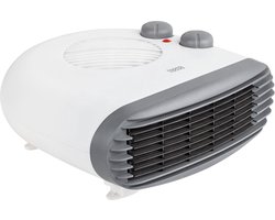 Teesa TSA8027 - Ventilatorkachel, warme en koude lucht, 3 standen, wit/grijs