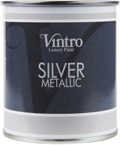 Vintro Metallic Zilver Verf 250 ml