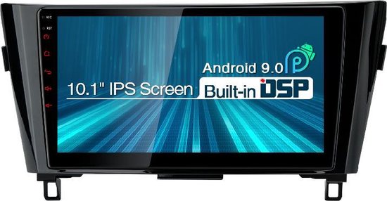 Nissan Qashqai 2014-2018 android 9.0 autoradio navigatie bluetooth IPS  scherm | bol.com