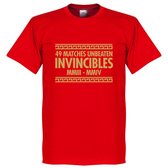 The Invincibles 49 Unbeaten Arsenal T-Shirt - XXXL