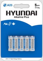 Hyundai - A23 Knoopcel Batterij - Alkaline - 5 stuks