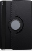 Shop4 - Huawei MediaPad M6 8.4 Hoes - Rotatie Cover Lychee Zwart