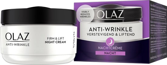 Olaz Anti-Wrinkle Verstevigend En Liftend Anti-Veroudering Hydraterende  Nachtcrème 50 ml | bol.com
