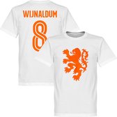 Nederlands Elftal Wijnaldum 8 Lion T-Shirt - M
