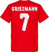 Atletico Madrid Griezmann 7 Team T-Shirt - Rood - S