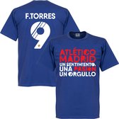 Atletico Madrid Motto Torres T-Shirt - XXXXL