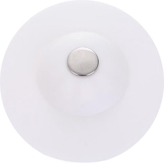 Silicone Gootsteenstop Afvoerplug & Haarvanger 2 in 1 Universeel