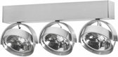 Artdelight - Plafondlamp Dutchess 3L - Aluminium - 3x LED 15W 2200K-3000K - IP20 - Dim To Warm > spots aluminium | spotjes aluminium | spotjes plafondlamp aluminium | spots verlichting alumin