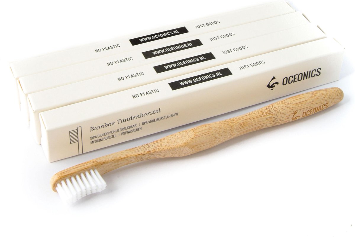 Bamboe tandenborstel 4-Pack | Zero Waste