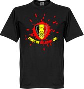 België Devil T-Shirt - Zwart  - S