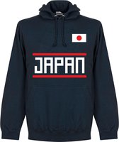 Japan Team Hooded Sweater - Navy - XL
