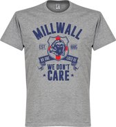 Millwall We Don't Care T-Shirt - Grijs - S