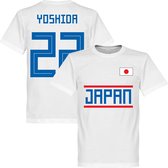 Japan Yoshida 22 Team T-Shirt - Wit - XXL