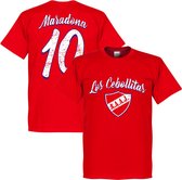 Los Cebollitas Maradona 10 T-Shirt - Rood - XXL