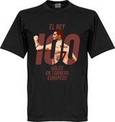 Ronaldo 100 El Rey T-Shirt  - L