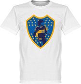 Maradona Boca Juniors Logo T-Shirt - 4XL