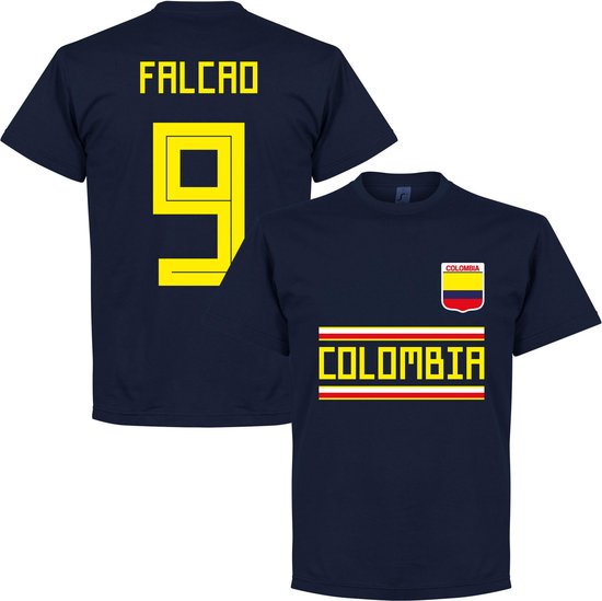 Colombia Falcao 9 Team T-Shirt - XXXXL