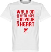 Liverpool Walk On T-Shirt - Wit - 5XL