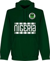 Nigeria Team Hooded Sweater - Donker Groen - S