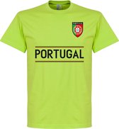 Portugal Keeper Team T-Shirt - Licht Groen - XXL