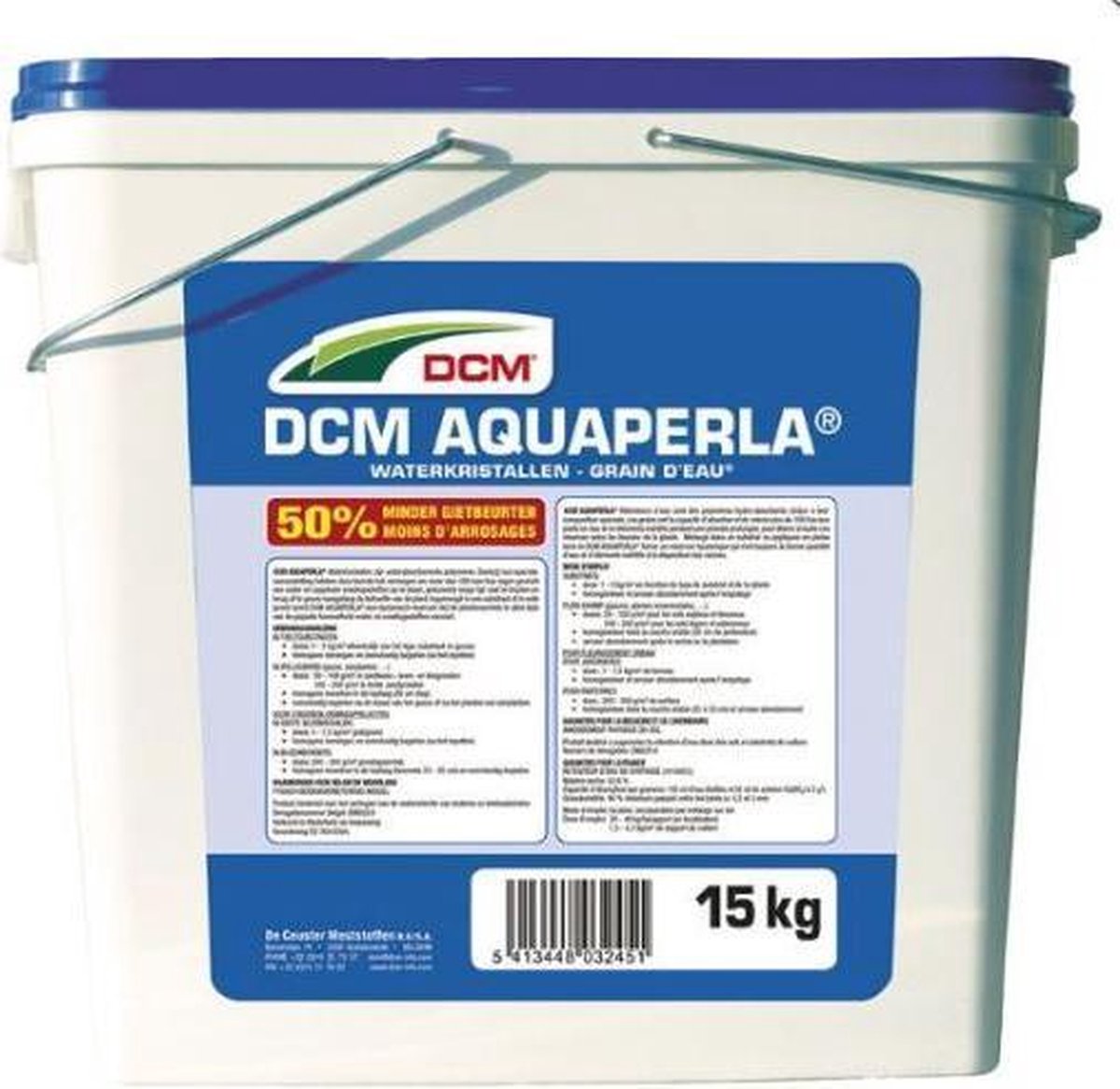 Aquaperla DCM watergelkristallen 15kg