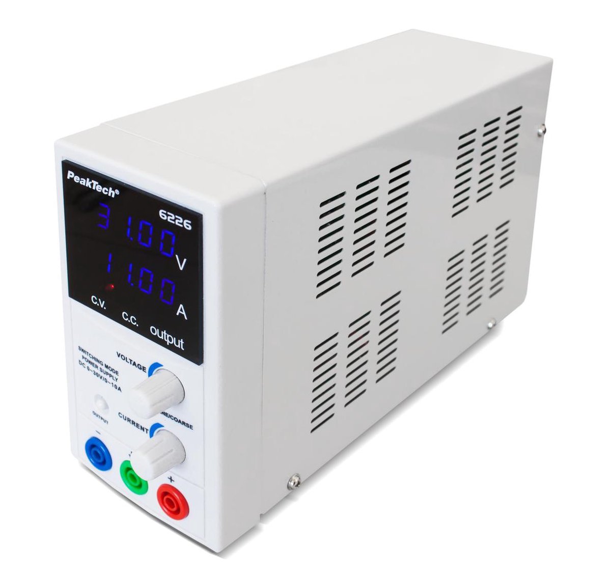Voltcraft Laboratoriumvoeding, instelbaar 0 - 30 V/DC 0 - 20A 600W plug-in aansluiting 4mm smal ontwerp A