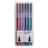 Marvy Uchida Le Pen Flex Set Jewel 6 stuks