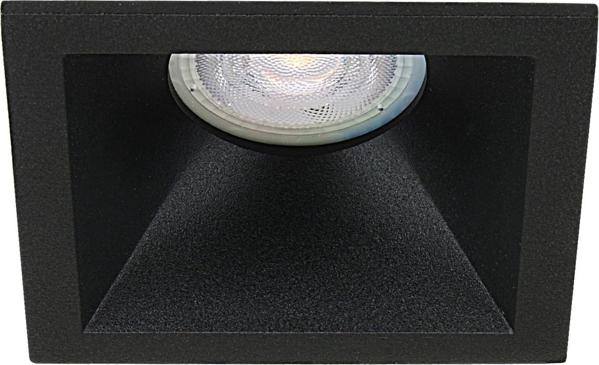 LED inbouwspot Auke -Verdiept Zwart -Koel Wit -Dimbaar -4.9W -Philips LED