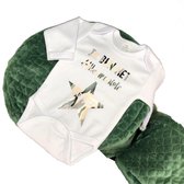 Baby rompertje met tekst-kraamcadeautje-allermooiste cadeautje-Maat 56