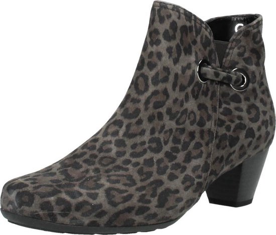 Gabor - Enkellaarsjes voor dames - Taupe - Shoemixx.nl