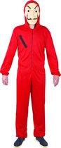 PTIT CLOWN - Rood overvaller pak voor tieners - 140/158 (14-16 jaar)