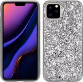 Glitter TPU Back Cover - iPhone 11 Hoesje - Grijs