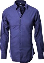 Aryo Overhemd Blauw Oxford Twill-42